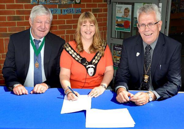 library opening