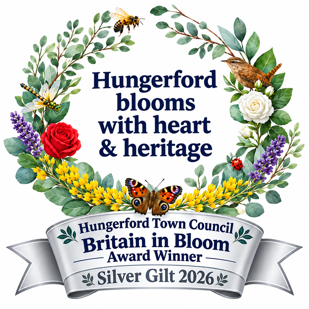Hungerford Blooms logo 